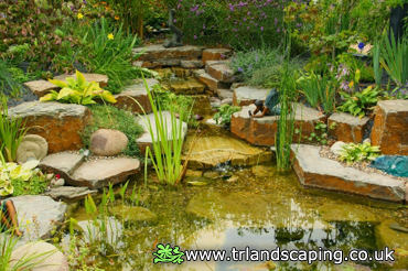 Constructed "Rockery" Pond (Water Feature)